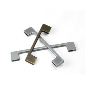Quality 200mm Silver Cabinet Aluminium Drawer Handles Knobs For Furniture Bedroom wholesale