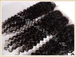100% human virgin hair 4''x4''silk base lace top closure natural color body wave