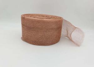 Quality DIY Hole Filler Knitted Copper Wire Mesh Screen ISO9001 wholesale