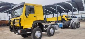 China Used Cargo Trucks 8×4 Drive Mode Sinotruck Howo Cargo Truck Chassis 11 Meters Long 12 Tires on sale