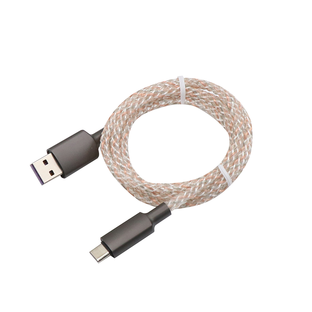 CC60W LED Multi Function Charging Cable USB To Lightning / Type C Fast Charing Cord