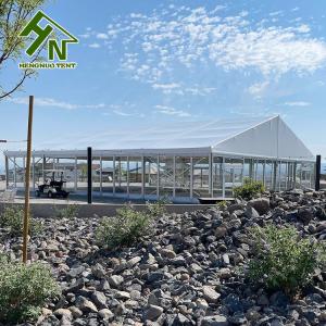Quality Luxury Style Outdoor 30x50 Frame Tent PVC Wall With Lining Decoration wholesale