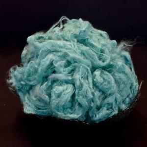 Quality Blue Color Viscose Staple Fiber Length 38mm Virgin Fiber Wood Pulp wholesale