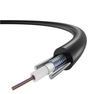 Quality FTTx Uni Tube Light Armored GYXTW Fiber Cable With Rodent Protection wholesale