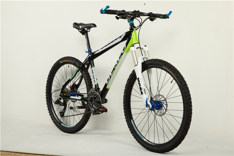 High grade disc brake Shimano 24 speed 27.5 inch aluminium alloy MTB with 36 hole spoke wheel
