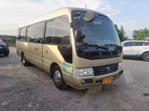 Quality 2TR Toyota Coaster Used Bus Medium Size V6 Toyota Coaster Bus wholesale