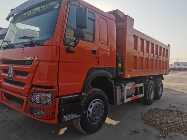 Cheap Sinotruk Howo 6x4 Used Dump Trailer Trucks  400hp for sale