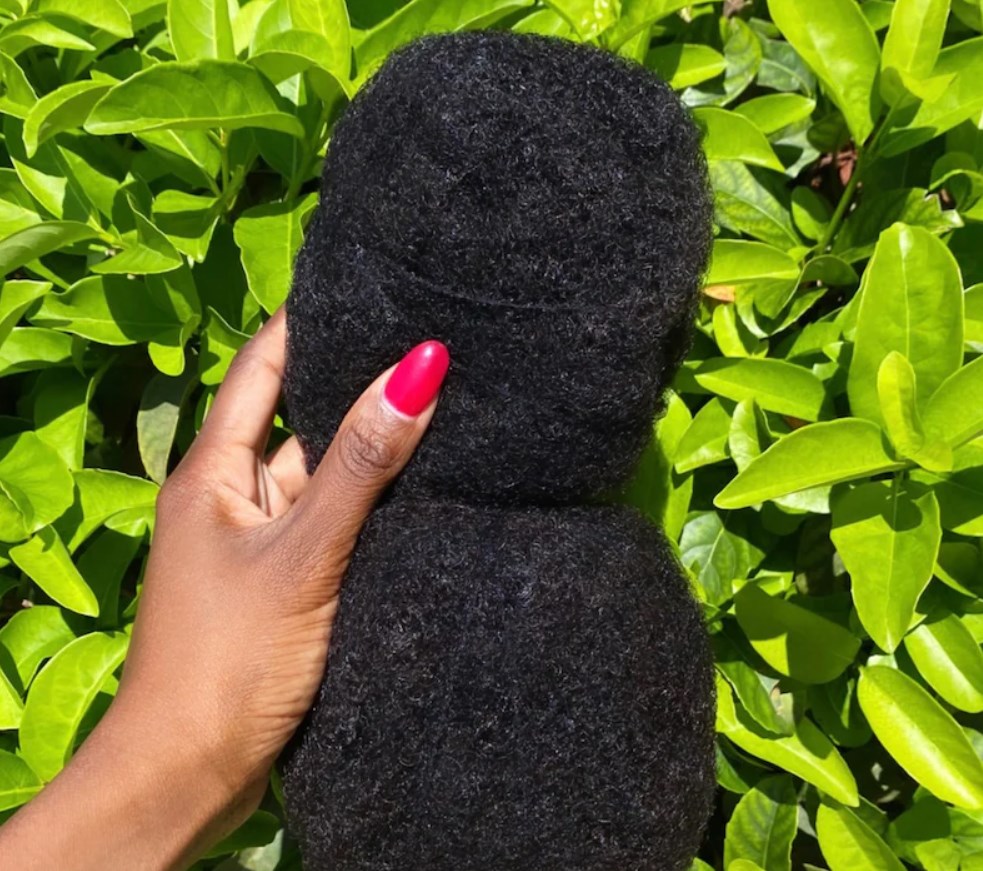 100% Cuticle Aligned Kinky Curly Human Hair For Braiding Chemical Processing Dyed