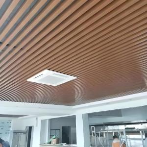 Quality Hotel / Hospital Aluminum Baffle Ceiling Customized Aluminium Screen Ceiling wholesale
