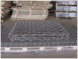 301 Stainless Steel Crimped Wire Mesh Bidirectional Bending Braided
