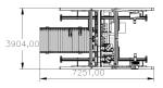 Two Workstation Six Side Drilling Machine For Wood 46KW