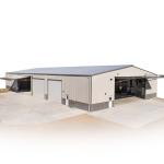 Wide Span Steel Structure Plant Light Steel Frame Construction