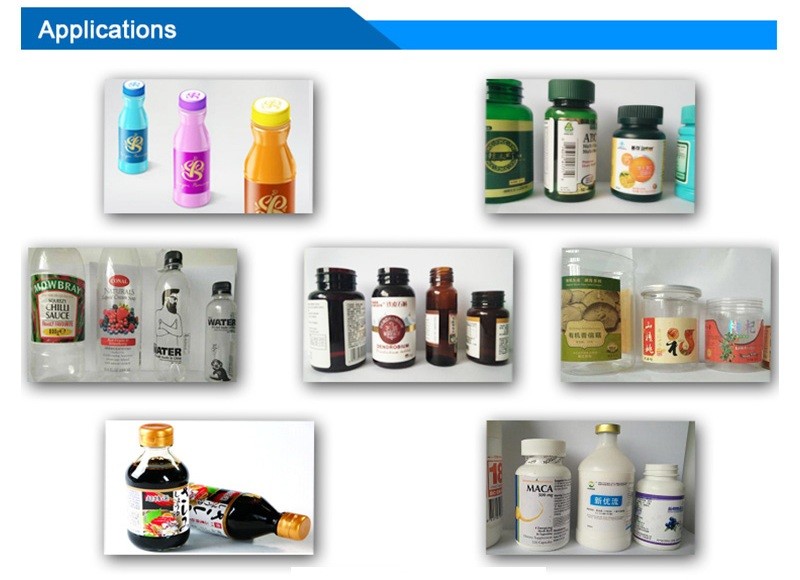 Tabletop Automatic Round Bottle Labeling Machine For Shampoo Bottle 720W
