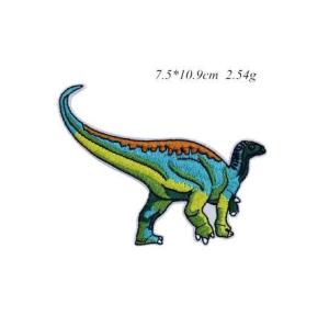Quality Cute dinosaur embroidery patch hot fix patch for children wholesale