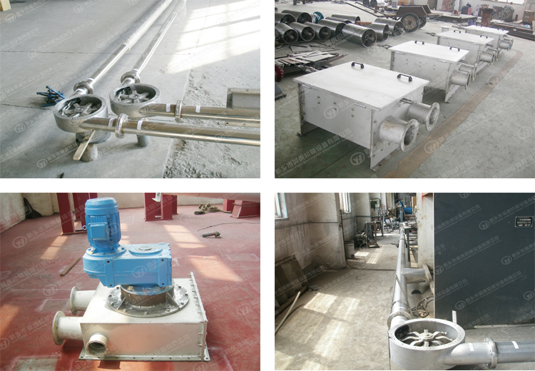 Conveying Tube Conveyor 0.4KW - 22KW Power for Conveying Equipment
