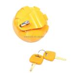 SH200 Anti-theft Fuel Cap Diesel Fuel Tank Cover for Yellow Excavator Sumitomo