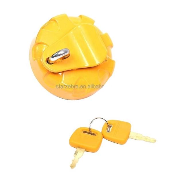 SH200 Anti-theft Fuel Cap Diesel Fuel Tank Cover for Yellow Excavator Sumitomo