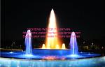 Outdoor Musical Fountain Project , Large Pond Musical Dancing Fountain