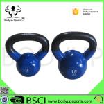Durable Vinyl Covered Kettlebells With Ergonomic Baked Acrylic Handle