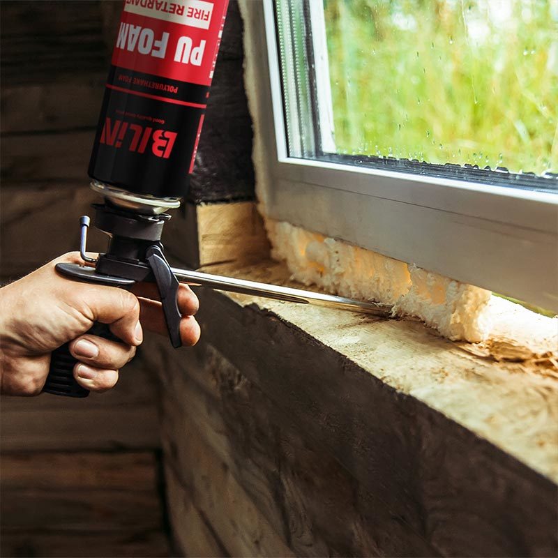 Industrial Fire Retardant PU Foam Windows Installation Fire Rated PU Foam