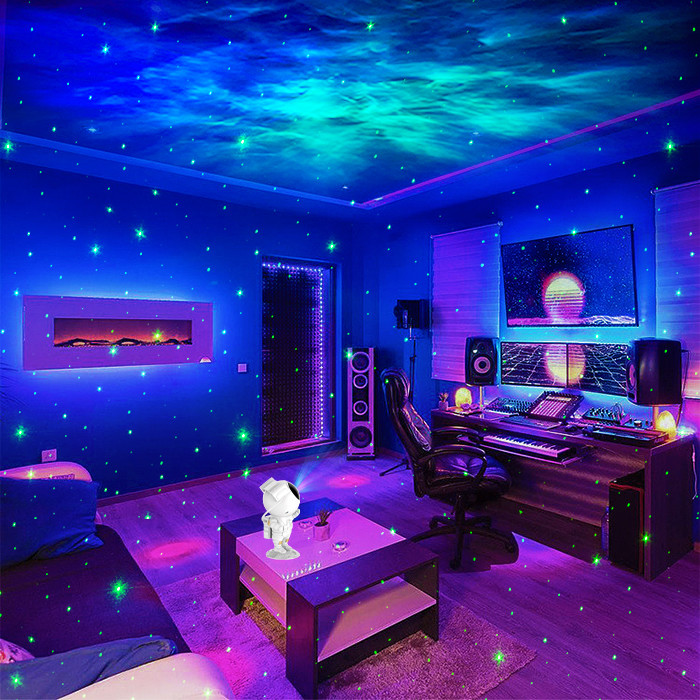 Multifunctional Galaxy Night Light For Room ABS PVC Material