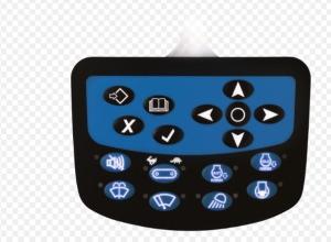 Quality PC / PET Multi Keys LED Backlit Membrane Switch Panel High Sensivity RoHS wholesale