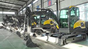 Quality Earth-Moving Machinery Wheel Digging Machine 8.5 Ton Large Digger Wheeled Excavator wholesale
