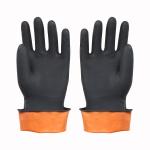 Excellent Flexibility Industrial Rubber Gloves Length 300mm 50-120g