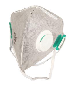 Quality 4 Layer Dust Face Mask Gray Color Non - Stimulating With Activated Carbon wholesale