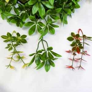 Quality 3D Flame Resistance Artificial Plant Wall Panels 4*25 With Grass Flower wholesale