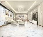 Matt Finish Carrara Ceramic Wall Tiles 300 X 1200 Mm Size 3D Inkjet Printing
