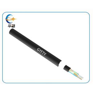 Quality Non Metallic Loose Tube Outdoor Fiber Optical Cable Network For Aerial Long Delivery Length GYFTY wholesale