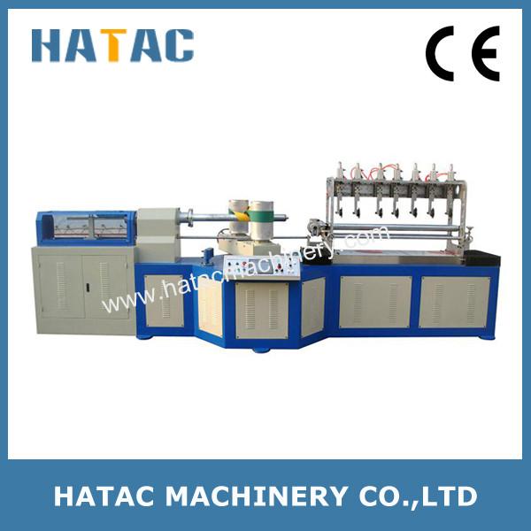 Multi-blade Paper Tube Forming and Cutting Machine,Paper Straw Making Machine