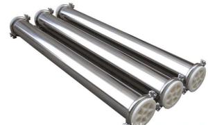 Quality Built In Type SUS 304 Water Treatment Accessories , 8 Inch RO Membrane Housing for Pure Water wholesale