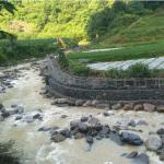 Galfan Wire 60*80mm Gabion Fence System High Corrosion