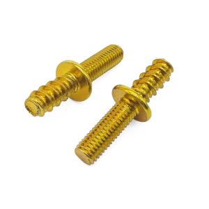 Quality ZINC Plated Double-Ended Furniture Screw Self-Tapping Machine Thread for Wood-to-Metal Joinery Stainless Steel wholesale