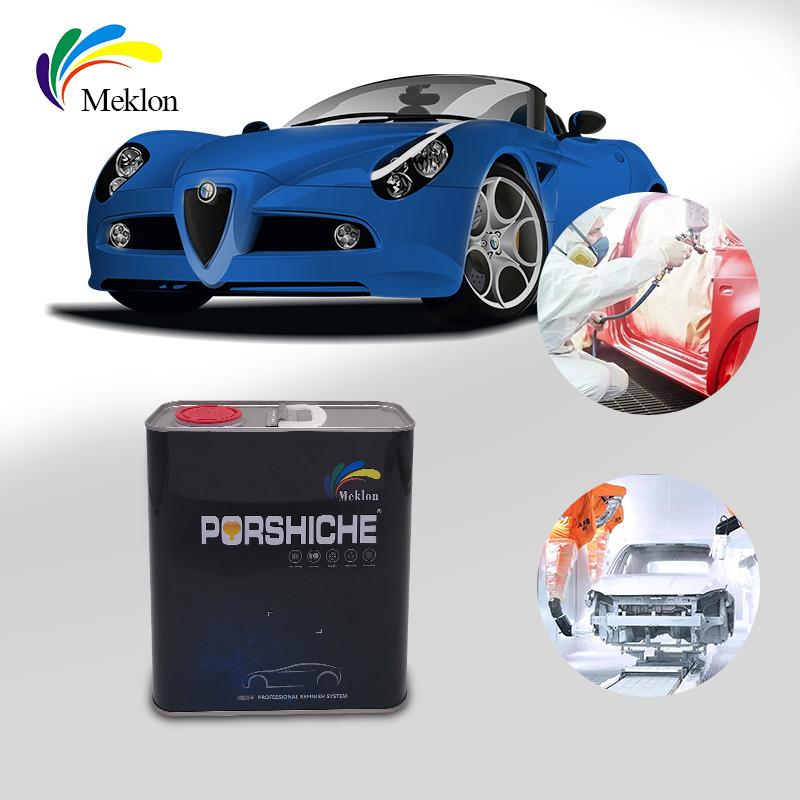 Transparent Car Paint Thinner Glossy Finish Chemical Resistant