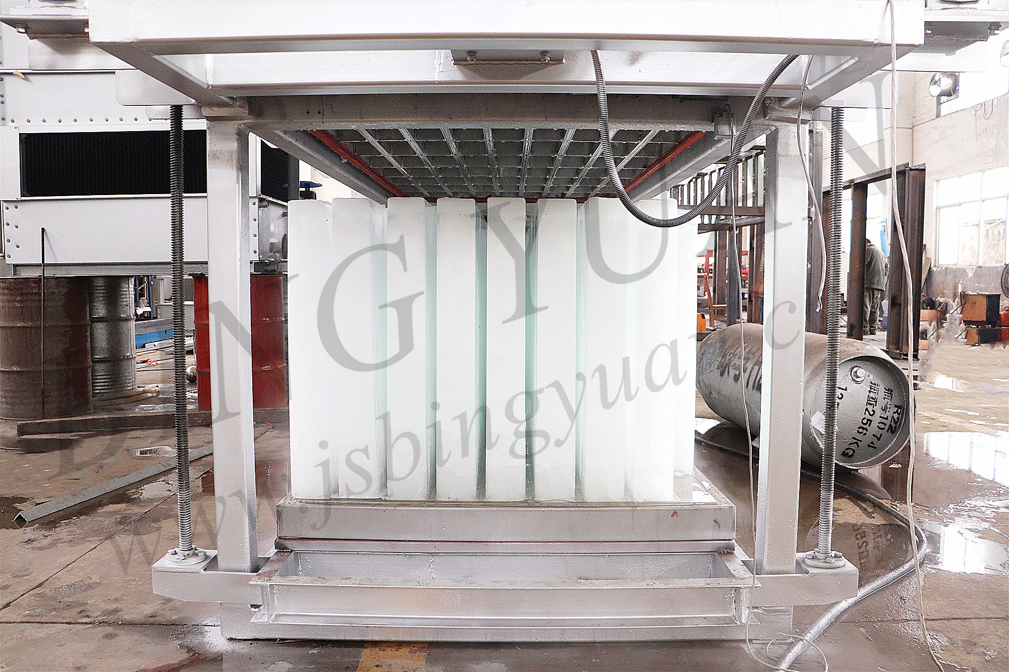 Stainless Steel 304 Commercial Ice Block Machine