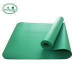 Colorful Gym NBR 15mm Non Slip Yoga Mat Premium With Position Line