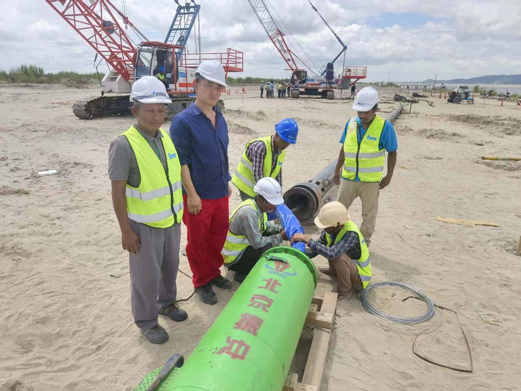 Achieve High Compaction Efficiency Vibroflotation Compaction Equipment 70m