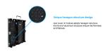 Front Service Indoor Rental Led Display Curtain Led Screen Pixel Pitch 3.91mm