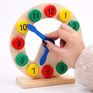 Quality Colorful Number Wooden Montessori Baby Toys Educational Enlightenment wholesale