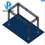 Double Sided 20' x 10' Trade Show Truss Booth