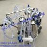 Buy cheap For EU market,Vacuum Pump Typed Double Buckets Mobile Milking Machine,good price from wholesalers