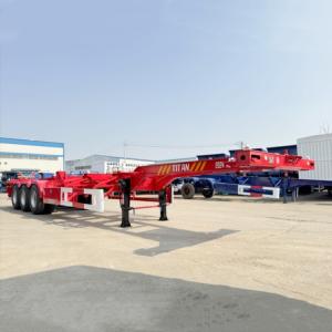Quality TITAN 3 Axle New 40 Ft Container Chassis for Sale wholesale