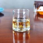 Classic Whiskey Promotional Drinking Glasses With Printing / Sandblasting Logo