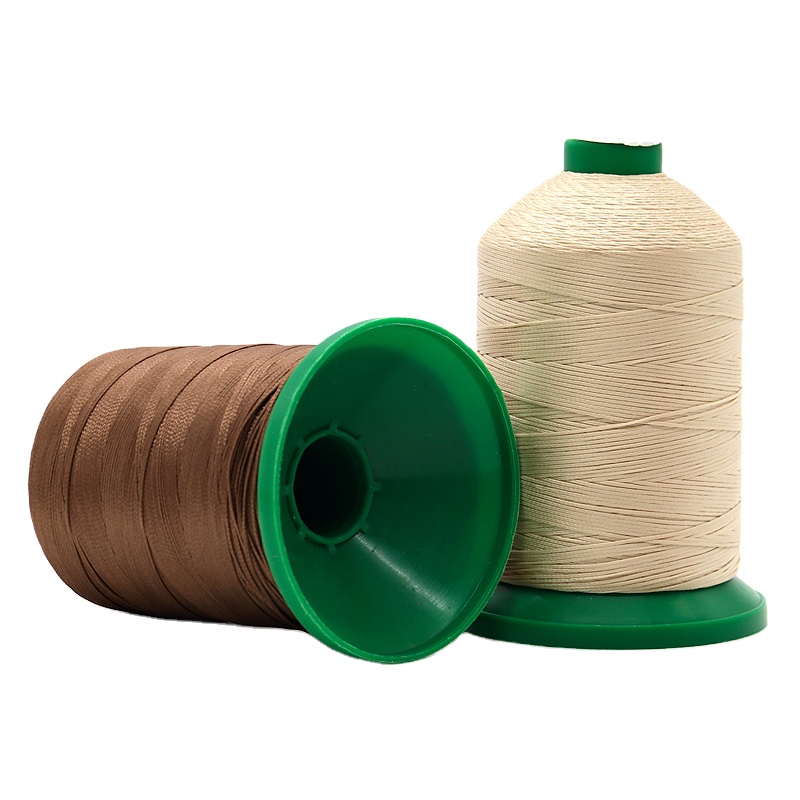 16Plys Non Wax Polyester Material Braided Sewing Thread for Women's Shoes UV Resistance