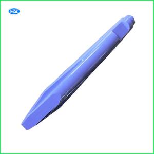 Quality 165mm Hydraulic Breaker Chisels Hammer 42CRMO Rod Drill Bits Black wholesale