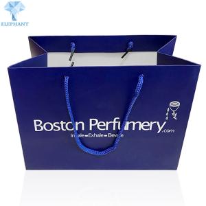 Quality Wholesale Custom Logo White High Quality Cheaper Paper Gift Bags With Handles wholesale