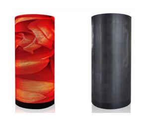 China Safety P4 Cylinder Led Display , Custom Shaped Led Screen Anti High Temperature on sale